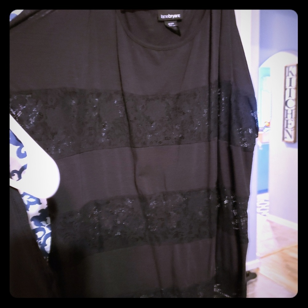 X2 Lane Bryant Cold shoulder shirts